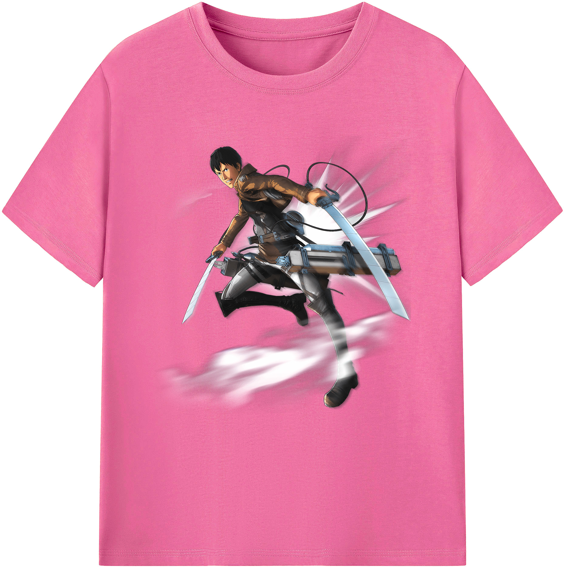 （画像用） 進撃の巨人 ベルトルト・フーバー Attack on Titan Bertholdt Hoover レディースカジュアルプリントTシャツ（綿100％）